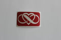 Infinity Heart Glitter Tattoo Stencil Pack - 20 Single-Use Stencils