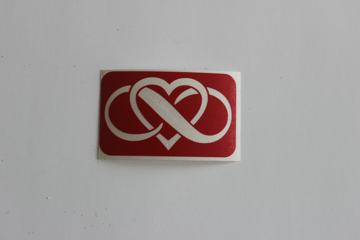 Infinity Heart Glitter Tattoo Stencil Pack - 20 Single-Use Stencils
