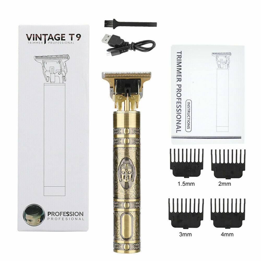 Cordless Professional Hair Clippers Trimmer with Multiple Limit Combs - Rechargeable Barber Shaving Machine