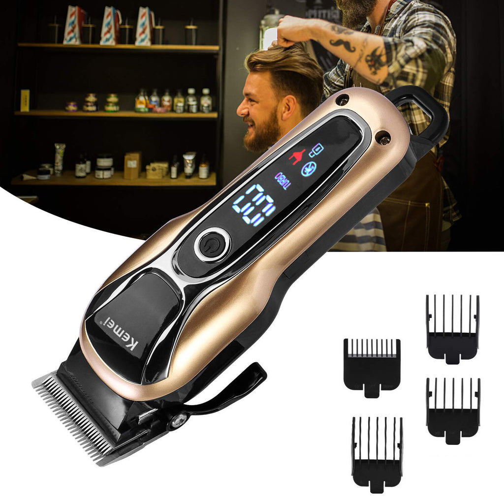 Cordless Hair Clipper Kit for Men & Barbers - Rechargeable & Adjustable
