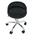 Hydraulic Swivel Salon Stool with Adjustable Height and Backrest