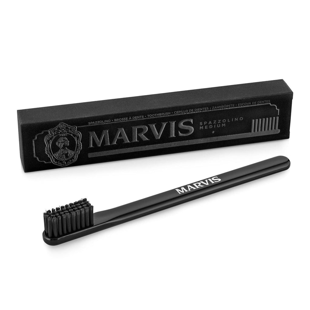 Marvis Adult Travel Toothbrush - Medium Firm Silver Compact
