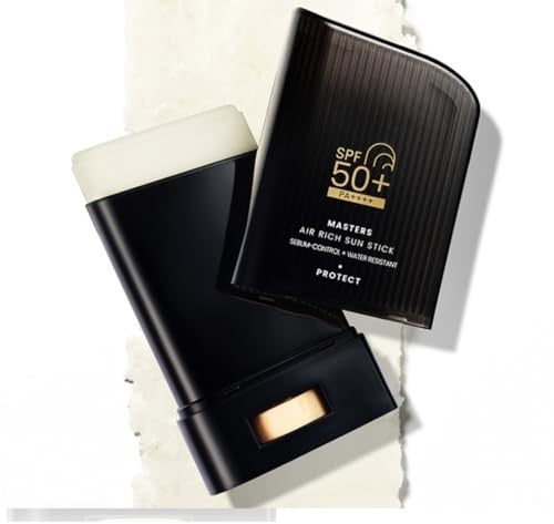 SPF 50+ Water-Resistant Sun Stick for Face - Lightweight & Non-Greasy, 22g
