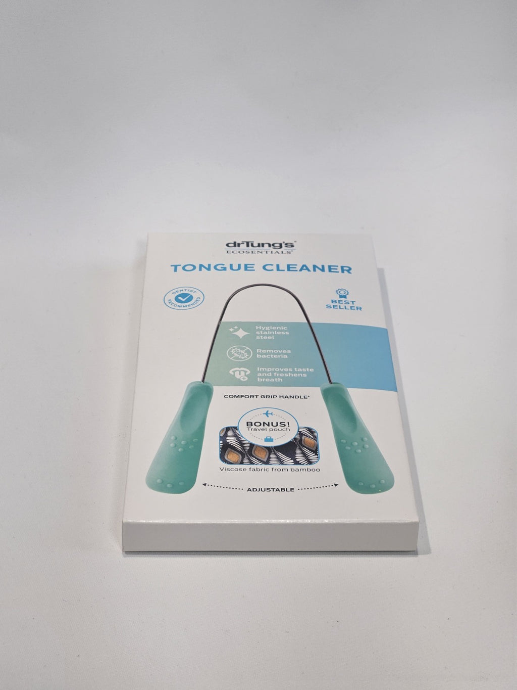 Tongue Cleaner with Comfort Grip Handle - Oral Hygiene Tool