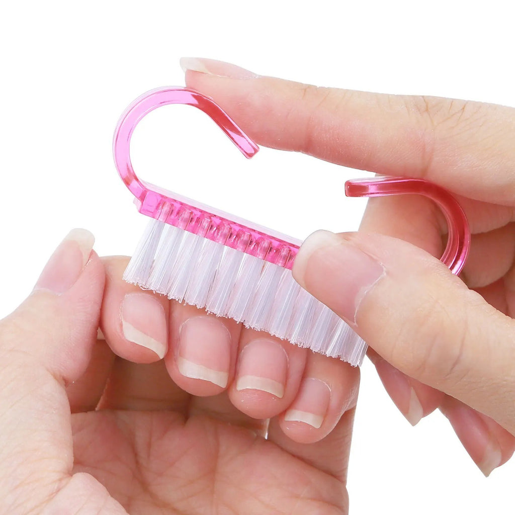 3PCS Nail Art Dust Remover Brushes Soft Manicure Cleaning Tools