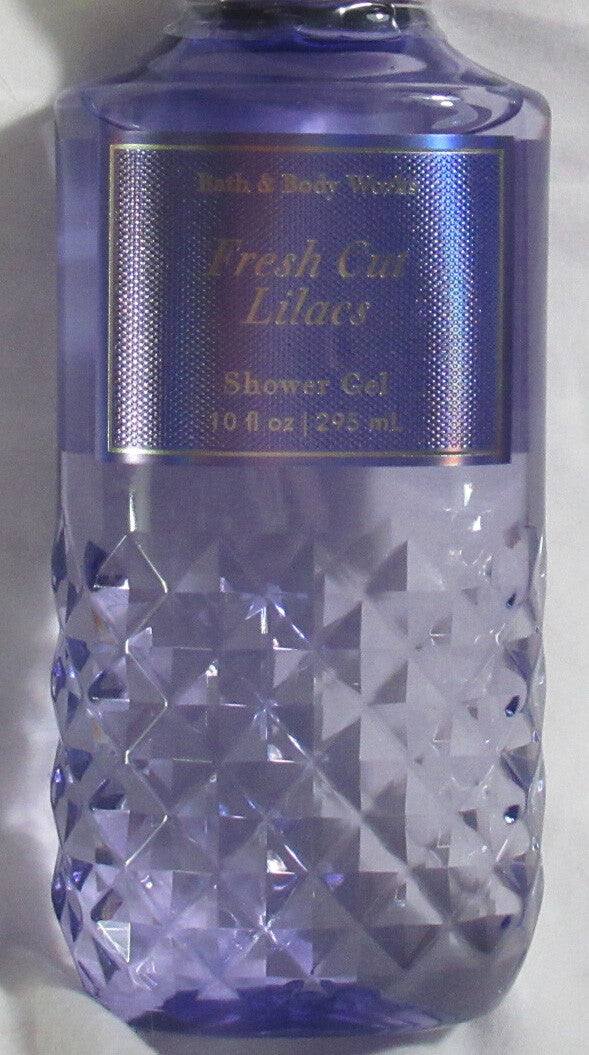 Set of 3 Bath & Body Works Fresh Cut Lilacs Shower Gels 10oz