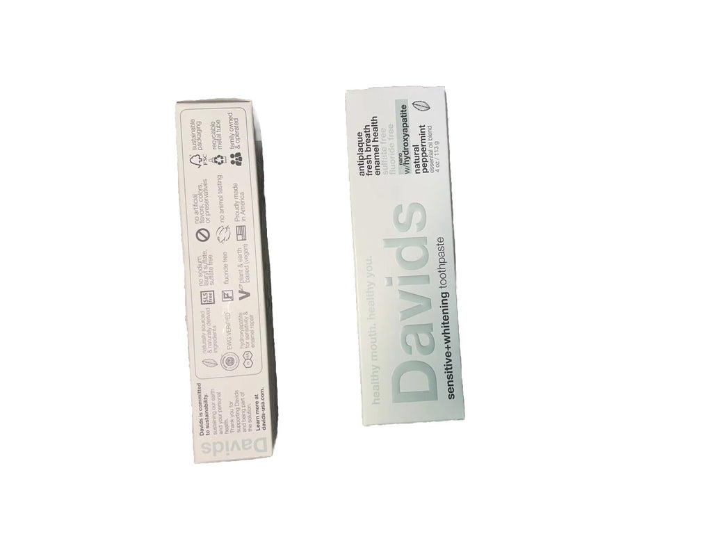 Fluoride-Free Hydroxyapatite Toothpaste for Sensitive - 2 Pack