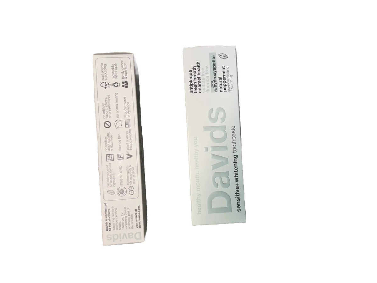 Fluoride-Free Hydroxyapatite Toothpaste for Sensitive - 2 Pack