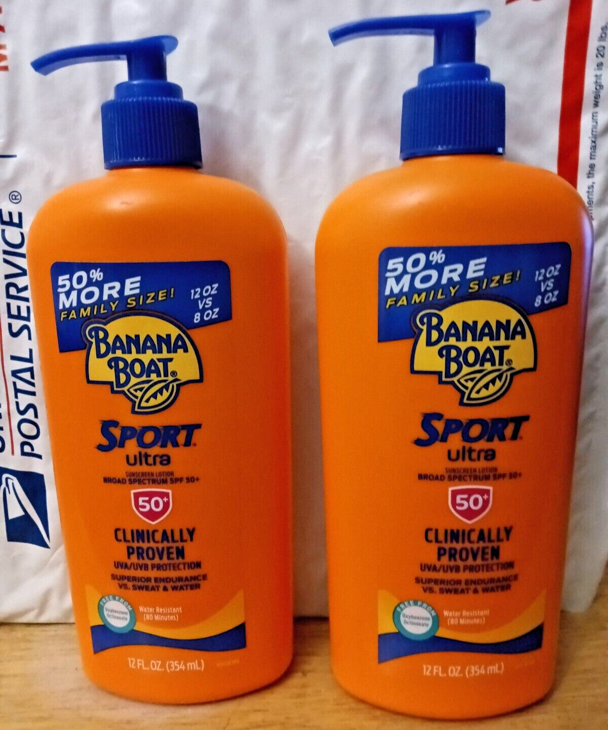 Broad Spectrum SPF 50 Sunscreen Lotion with Pump - 12 oz, Water-Resistant