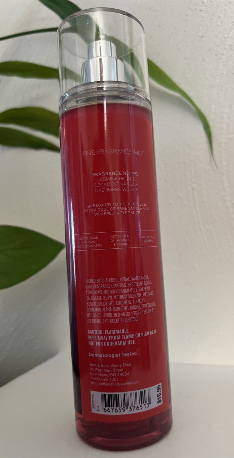Body Mists - Perfume & Fragrance for Women - 8 oz Forever Red Vanilla Rum