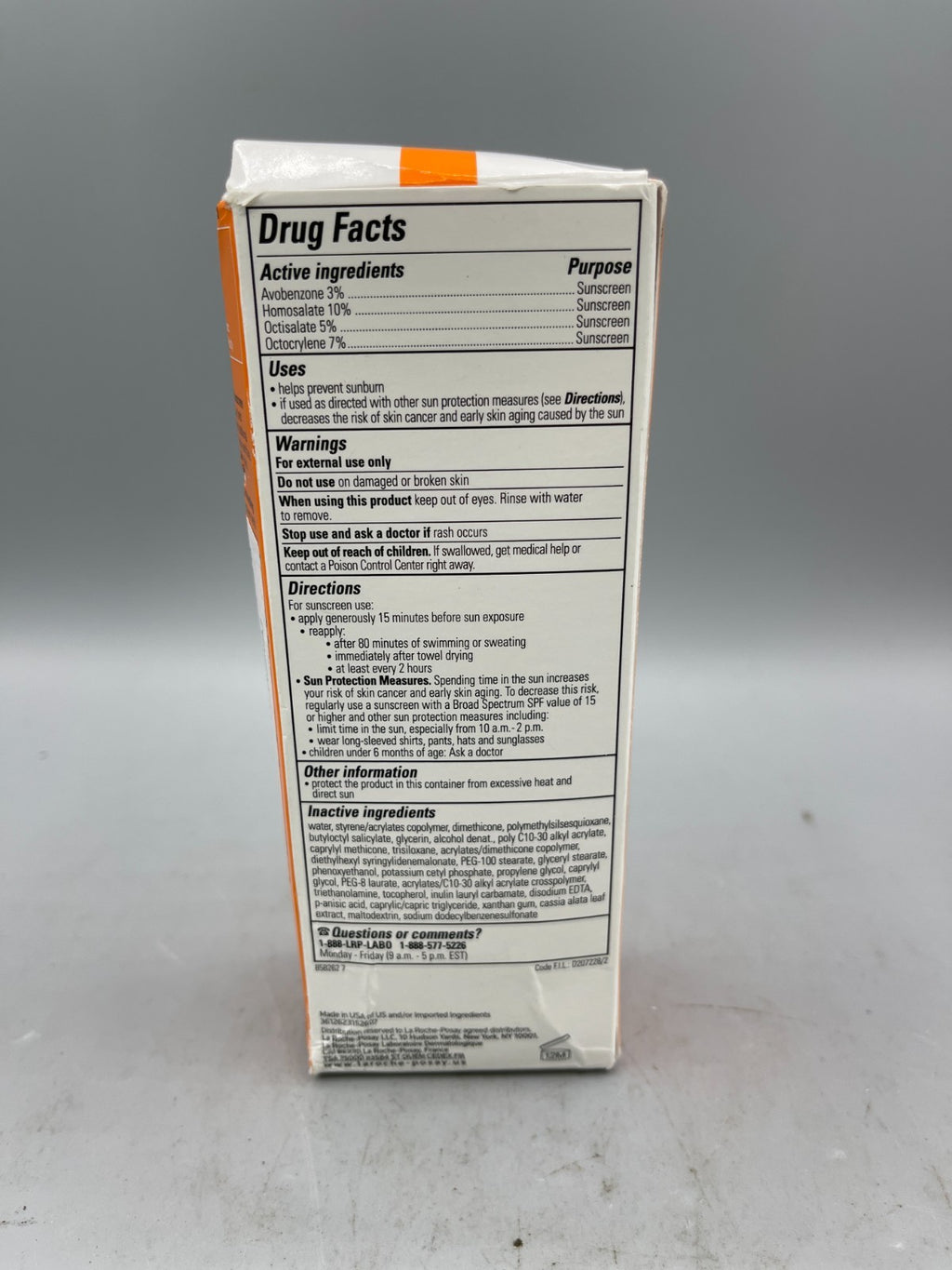La Roche-Posay Anthelios SPF 60 Sunscreen 1.7 oz - Clear Skin Formula