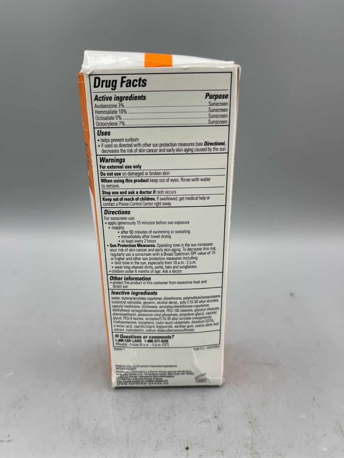 La Roche-Posay Anthelios SPF 60 Sunscreen 1.7 oz - Clear Skin Formula