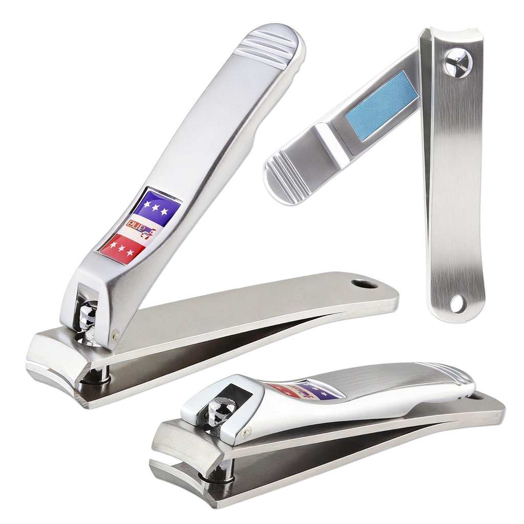 Nail Clipper with File - Manicure Fingernail & Toenail Cutter