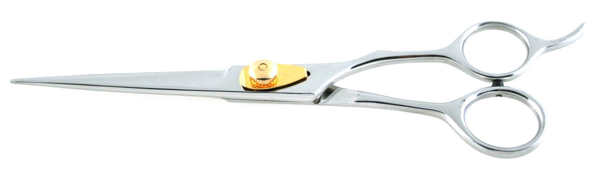 7-Inch Barber Hair Cutting Scissors with Rest & Adjustable Tension