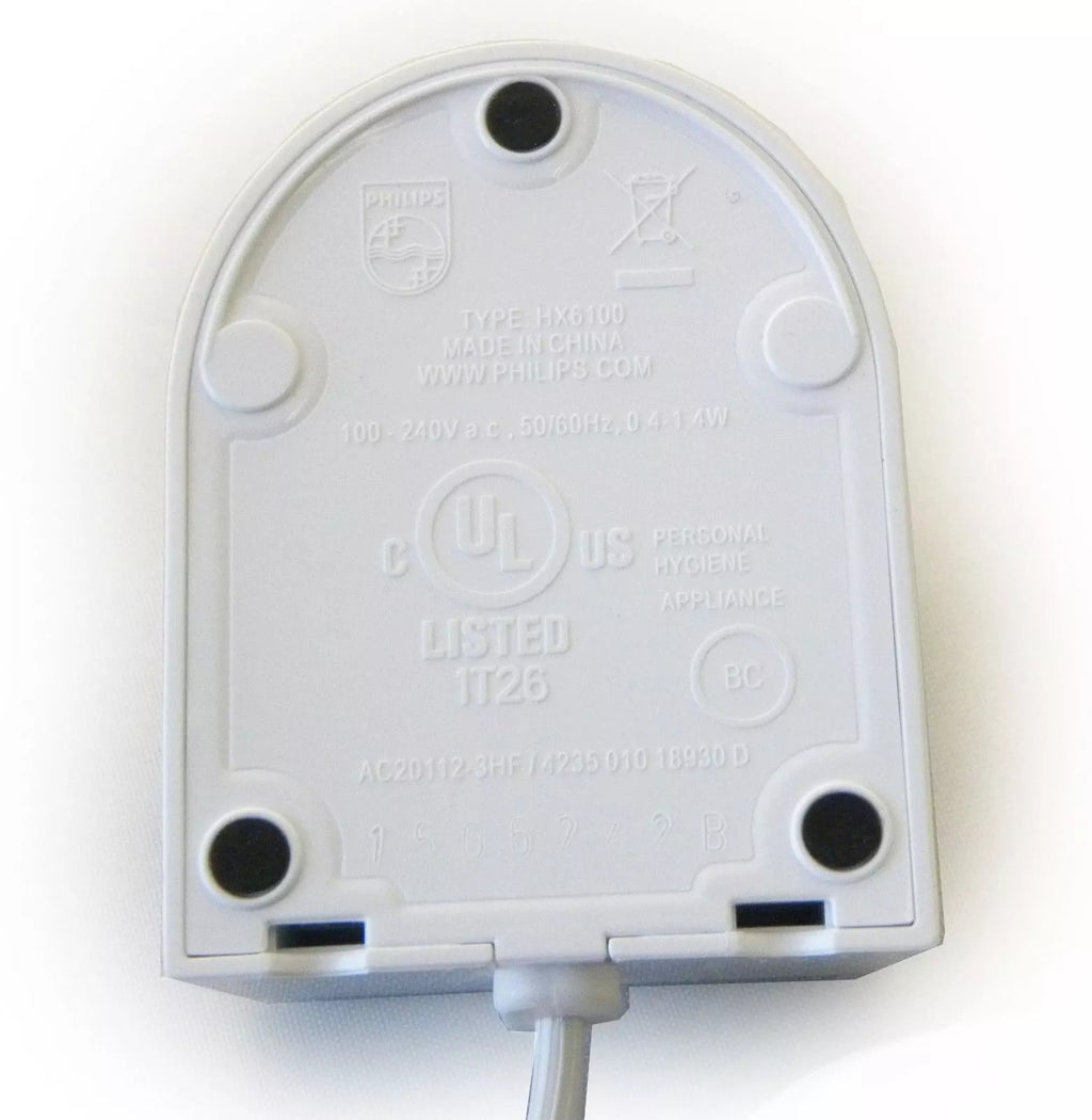 Travel Charger for Philips Sonicare Flexcare & HealthyWhite HX6100 HX6972 HX6732