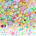Resin Rhinestones and Half Pearls Kit for Nail Art and Crafting - 3900+ Pieces