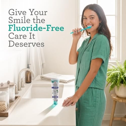 Hydroxyapatite Toothpaste with Neem & Xylitol - Fresh CocoMint Jasmine Flavor, 4.2oz