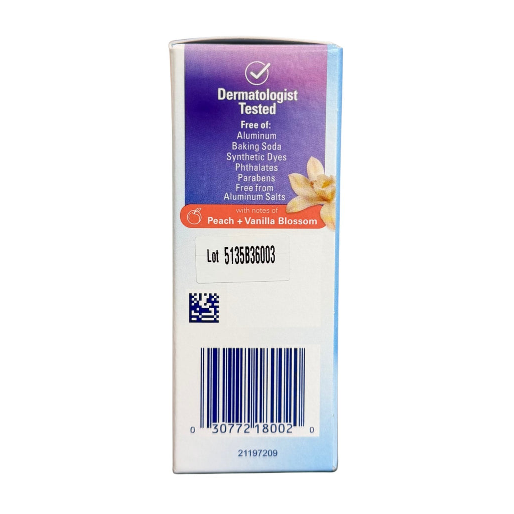 Travel Size Deodorant Set Peach & Vanilla Blossom 3-Pack - Sensitive Skin