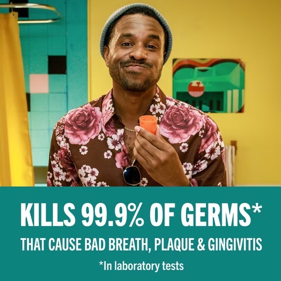 Alcohol-Free Fresh Mint Mouthwash - Deep Clean & Germ Killer, 16 fl oz