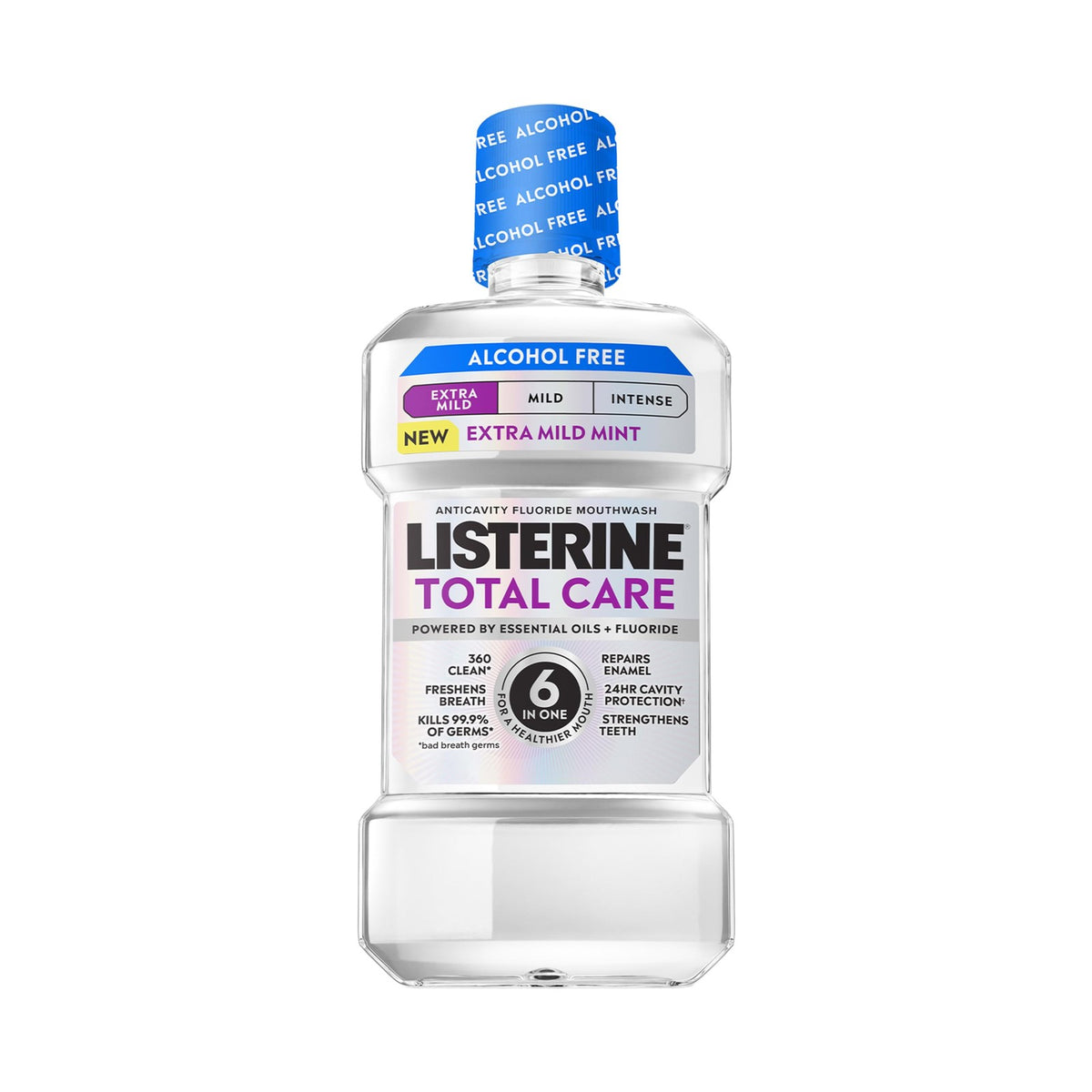 Anticavity Mouthwash with Fluoride - Alcohol-Free, 33.8 Fl Oz