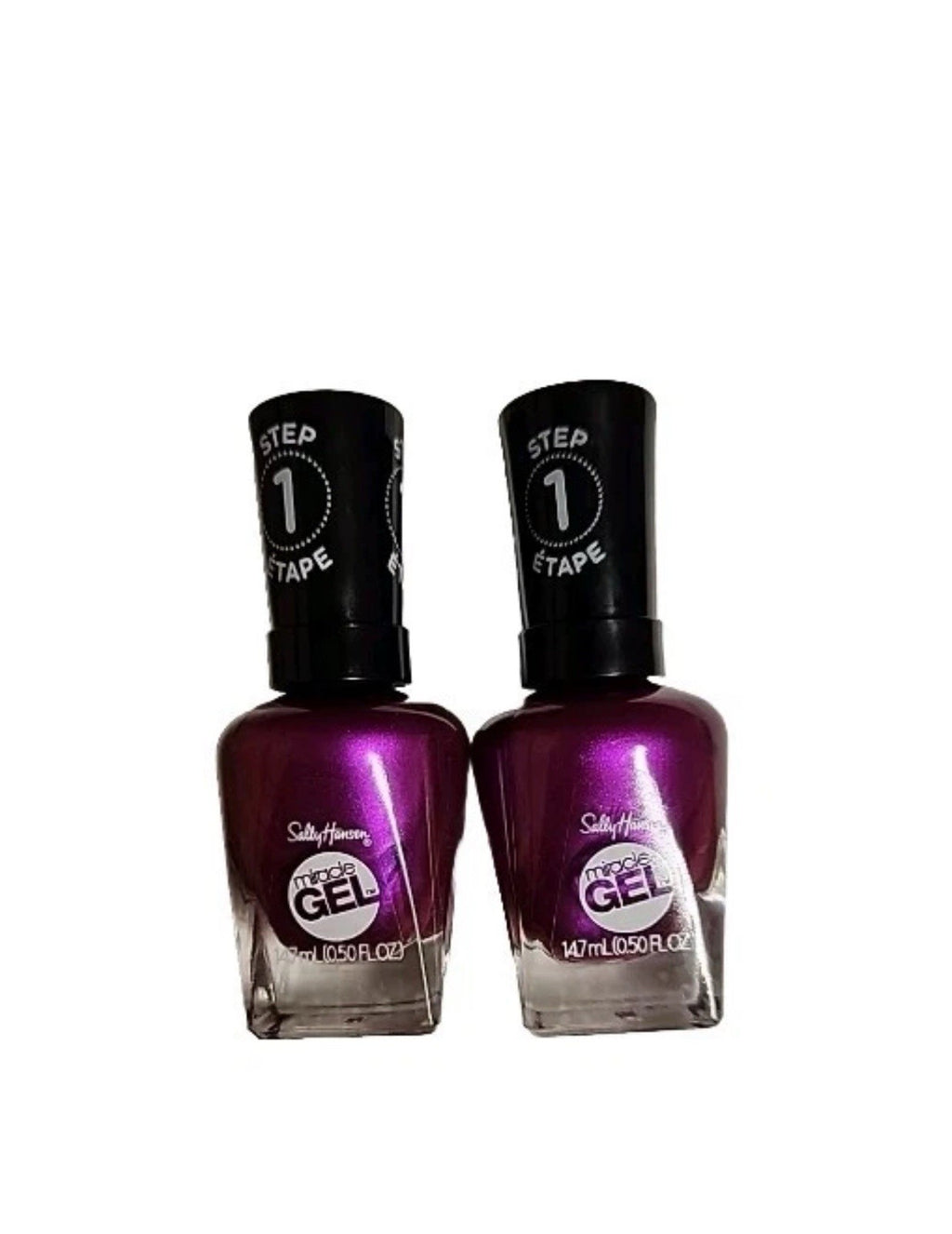 Miracle Gel Nail Polish Set 529 Hunger Flames - 2 Pack