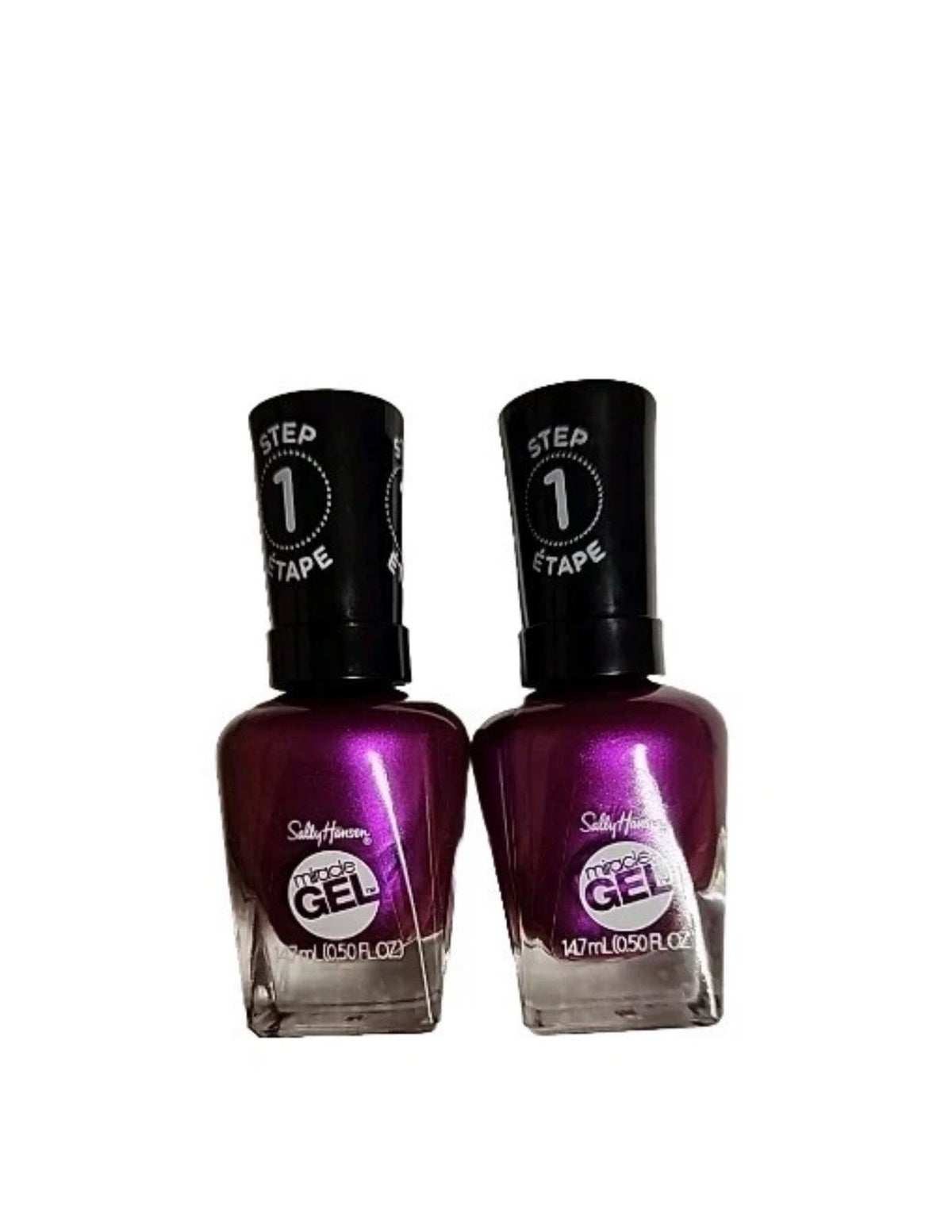 Miracle Gel Nail Polish Set 529 Hunger Flames - 2 Pack