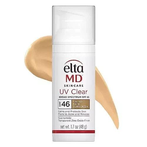 SPF 46 Tinted Facial Sunscreen - Broad Spectrum, 1.7 oz