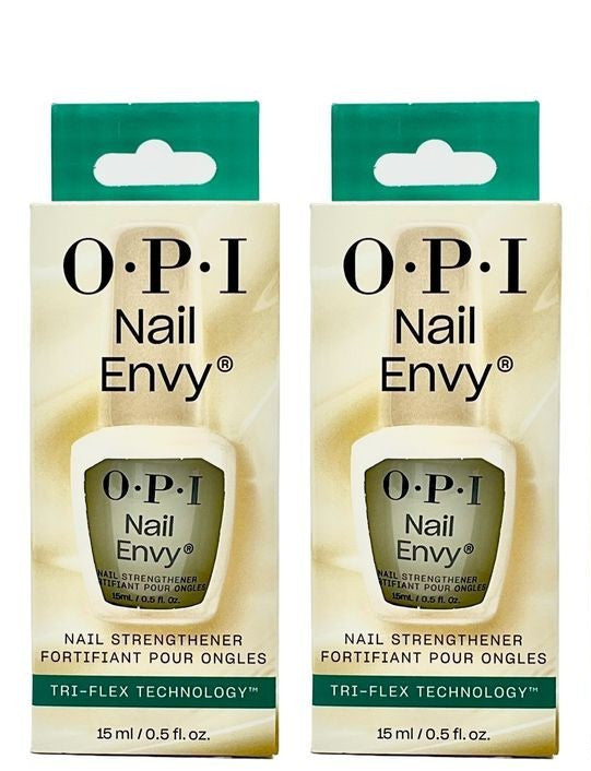 Nail Strengthener with Tri-Flex Technology - Vegan & 9-Free, 2-Pack