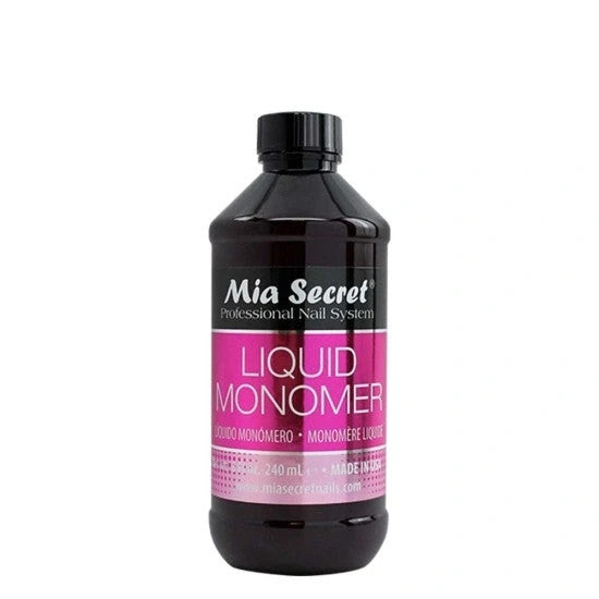 Professional Acrylic Nail Monomer Liquid - 8 Fl Oz for Nail Enhancement
