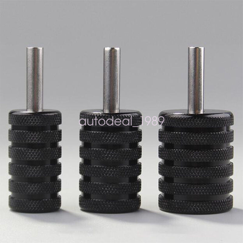 Tattoo Grips Set — Ergonomic Rubber Matte Tattoo Machine Handles (25/30/35 mm)
