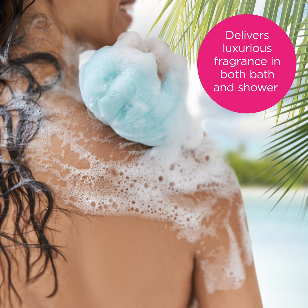 Hawaiian Beach Body Wash & Bubble Bath 16oz Tropical Scent Moisturizing