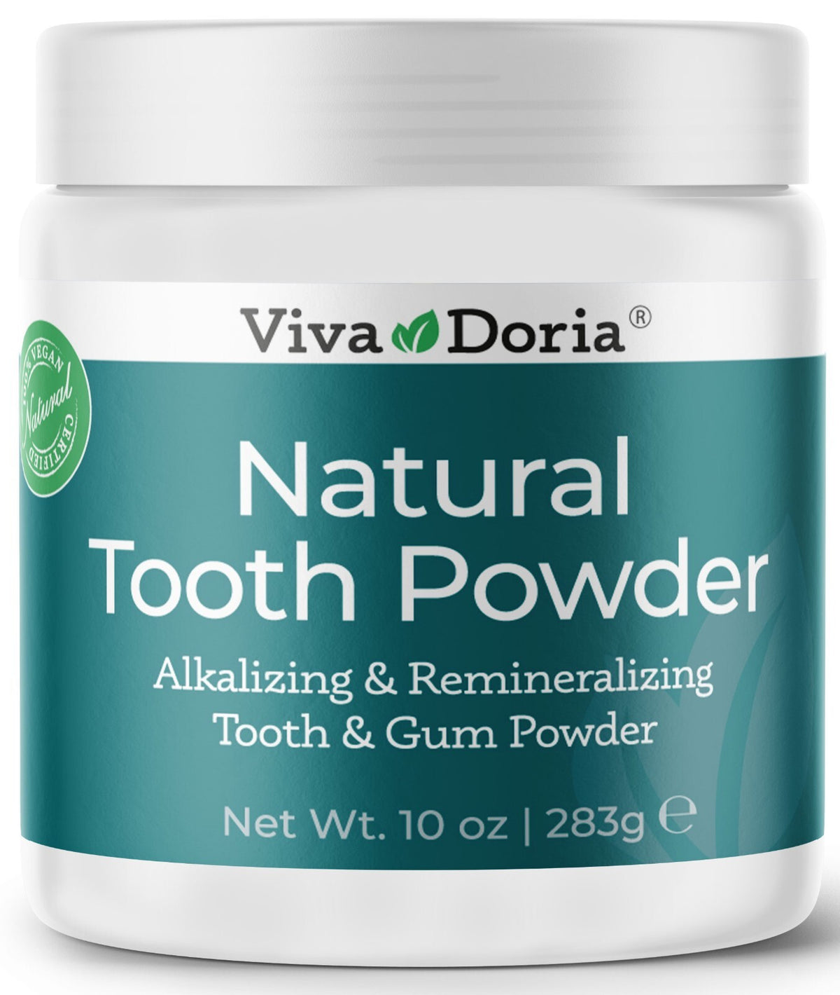 Natural Remineralizing Tooth Powder 10 oz - Oral Care for Healthy Teeth and Gums