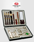 Manicure and Pedicure Nail Clipper Set - 18-Piece Travel Grooming Kit Made in Korea