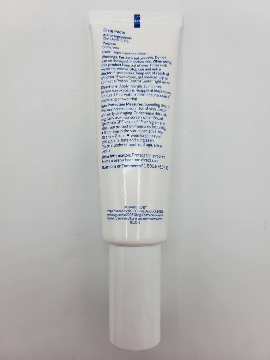Mineral Sunscreen SPF 40 Broad Spectrum Face Protection 1.7 oz