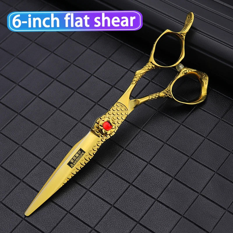 Professional Hair Cutting Scissors 6 Inch Japan Steel Hairdressing Shears