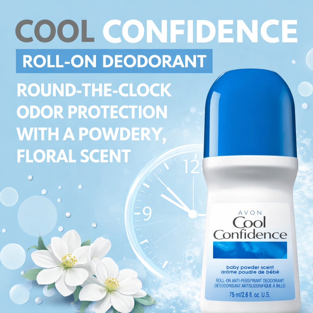 Antiperspirant Deodorant Roll-On Pack of 12 - Long-Lasting Freshness & Confidence