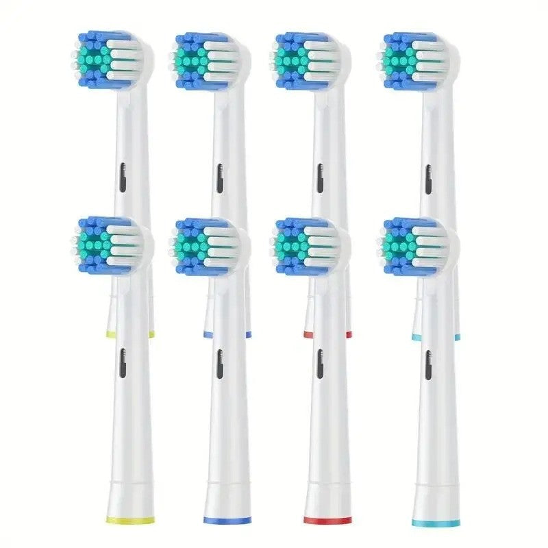 Electric Toothbrush Replacement Heads Soft Bristles Pack - Compatible with Oral-B