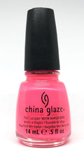 Neon Pink Nail Polish with Coral Splash - Long-Lasting & Vibrant