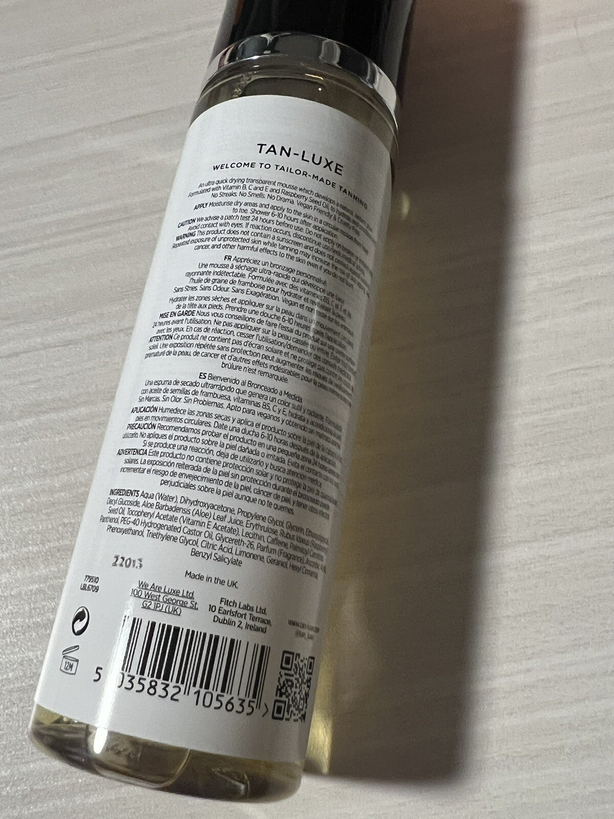 Self Tanning Mousse - Hydrating, Quick-Developing Sunless Tan for Face & Body