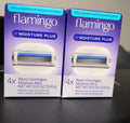Flamingo Moisture Plus Women's Razor Blade Refills - 4 Count Pack