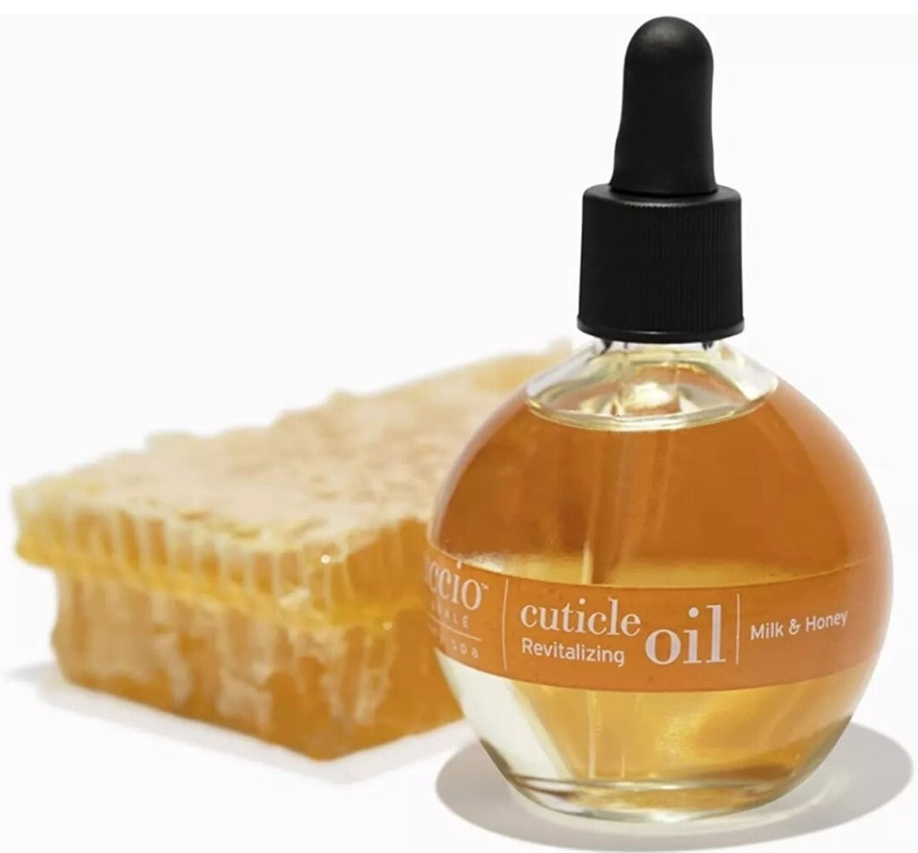 Revitalizing Cuticle Oil with Milk & Honey - Paraben-Free 2.5 Oz