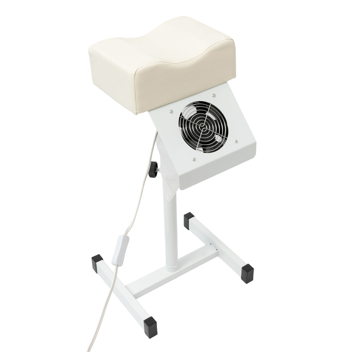 Adjustable Pedicure Manicure Chair Stool with Footrest for Salons