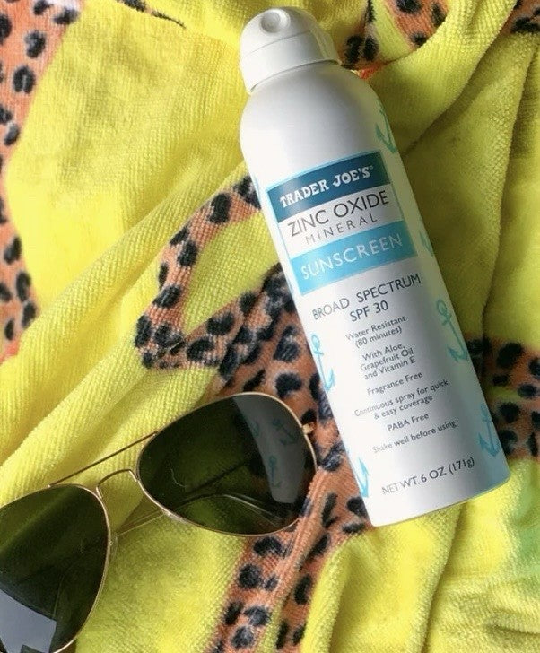 Mineral Sunscreen Spray SPF 30 - Water-Resistant, Fragrance-Free, 6 oz, Pack of 2