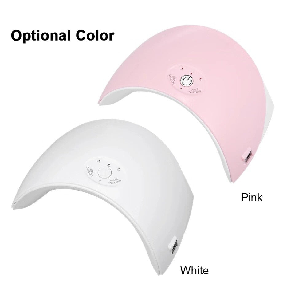 36W LED UV Nail Polish Dryer Lamp Gel Acrylic Curing Light Spa Kit