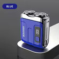 Mini Electric Smart Shaver - Rechargeable Dual Blade Razor for Men and Women