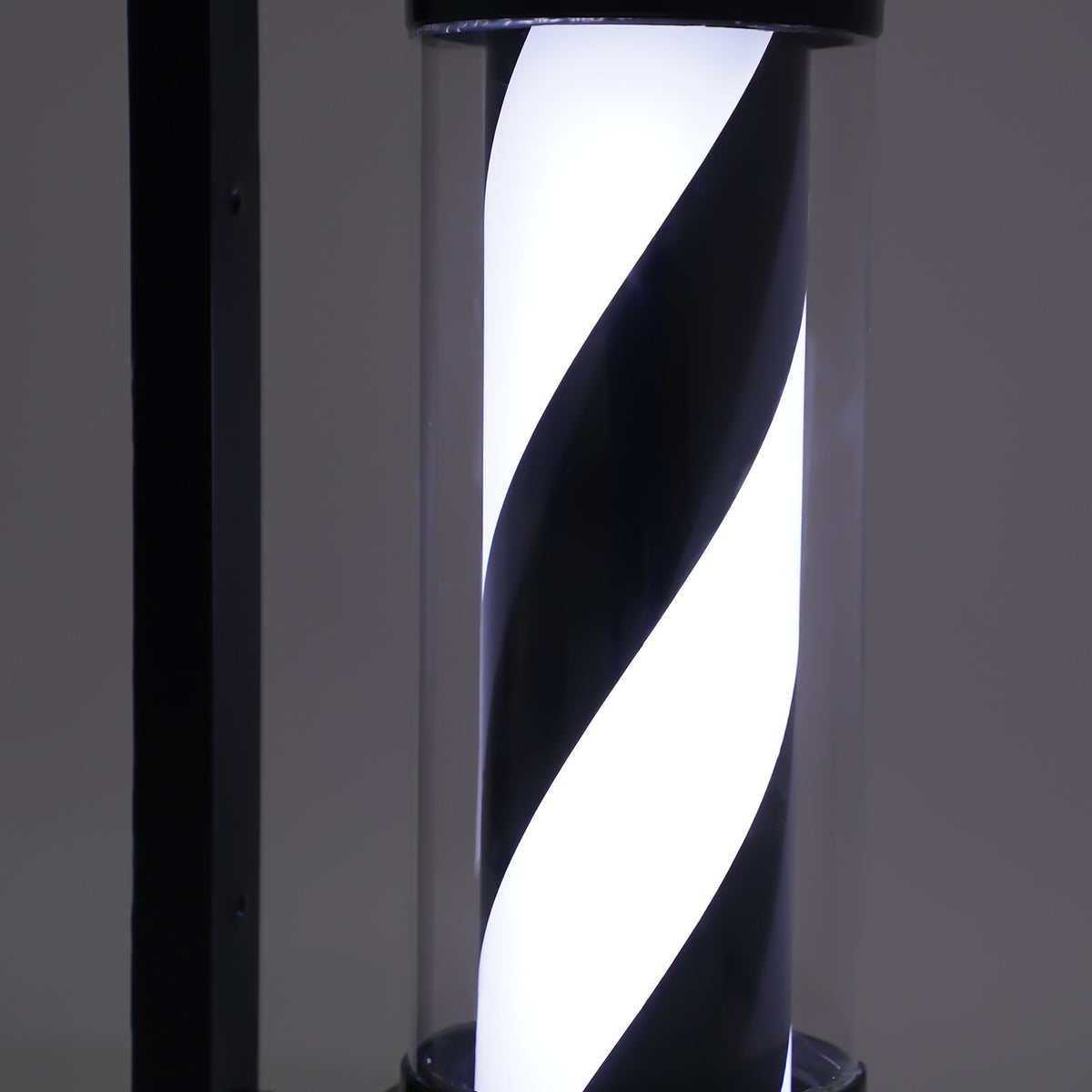 Outdoor Rotating LED Barber Pole Sign for Hair Salon & Barber Shop