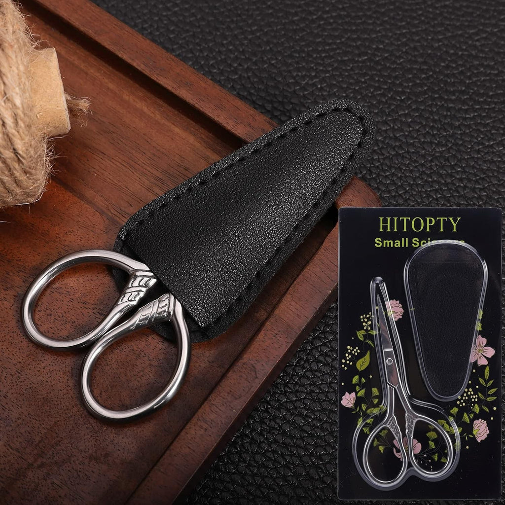 Mini Facial Hair Scissors - Precision Grooming Kit for Men & Women
