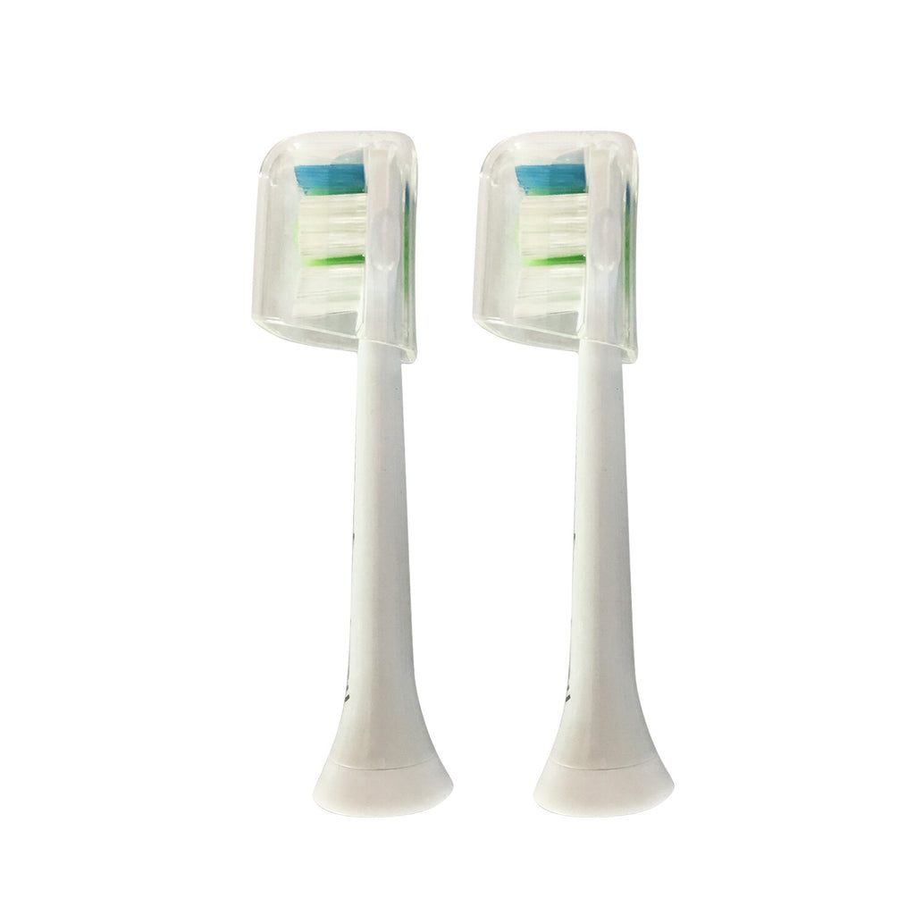 2x Philips Sonicare DiamondClean White Brush Heads - Replacement, No Box