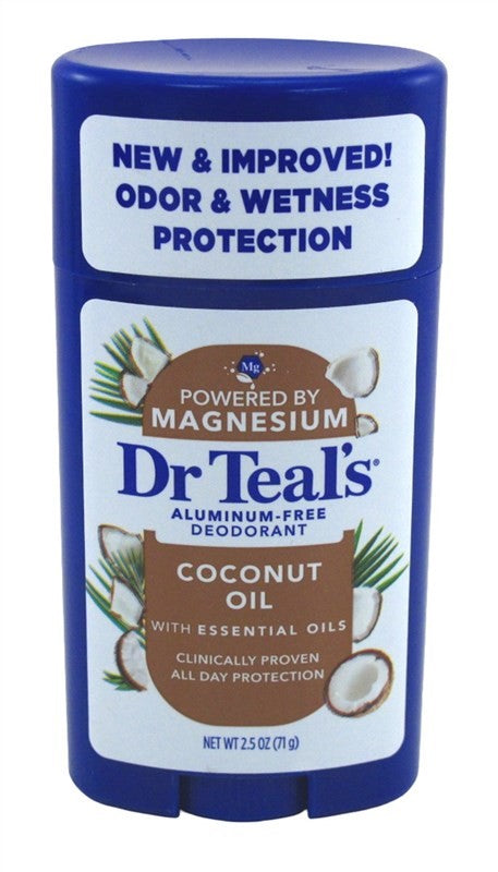 (3 Pack) Aluminum-Free Deodorant with & Coconut Oil - All-Day Odor Protection