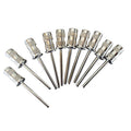 10Pcs Nail Drill Mandrel Bits Set for Sanding and Manicure Pedicure